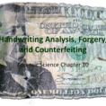 Handwriting Analysis Forgery And Counterfeiting