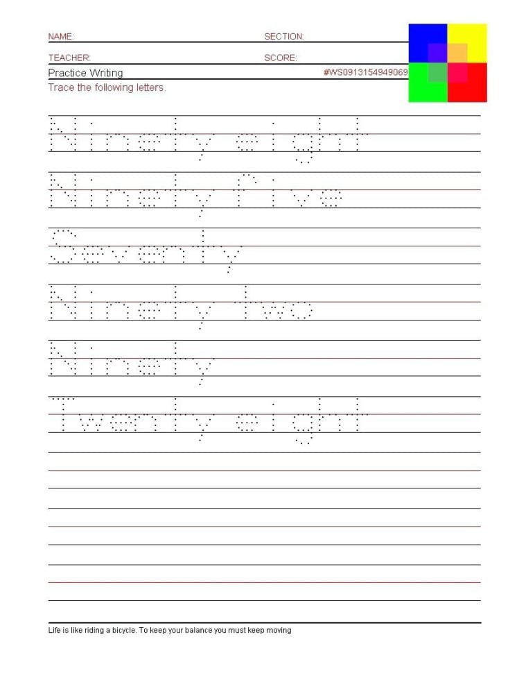 Handwriting Sheets Maker – Pointeuniformclub