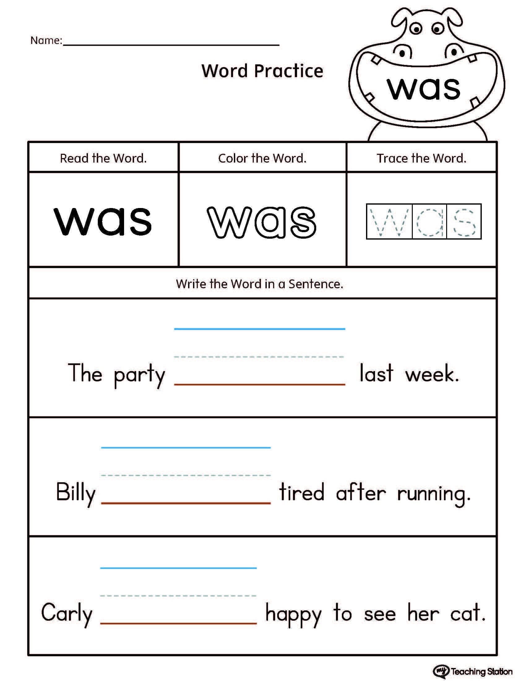 Handwriting Without Tears Free Worksheets