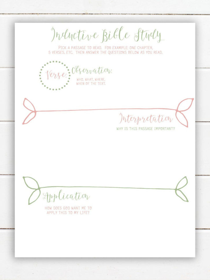 Happy Planner Printable Bible Study Journal  Printable Happy Planner  Inserts  Printable Bible Study Worksheets  Inductive Bible Study