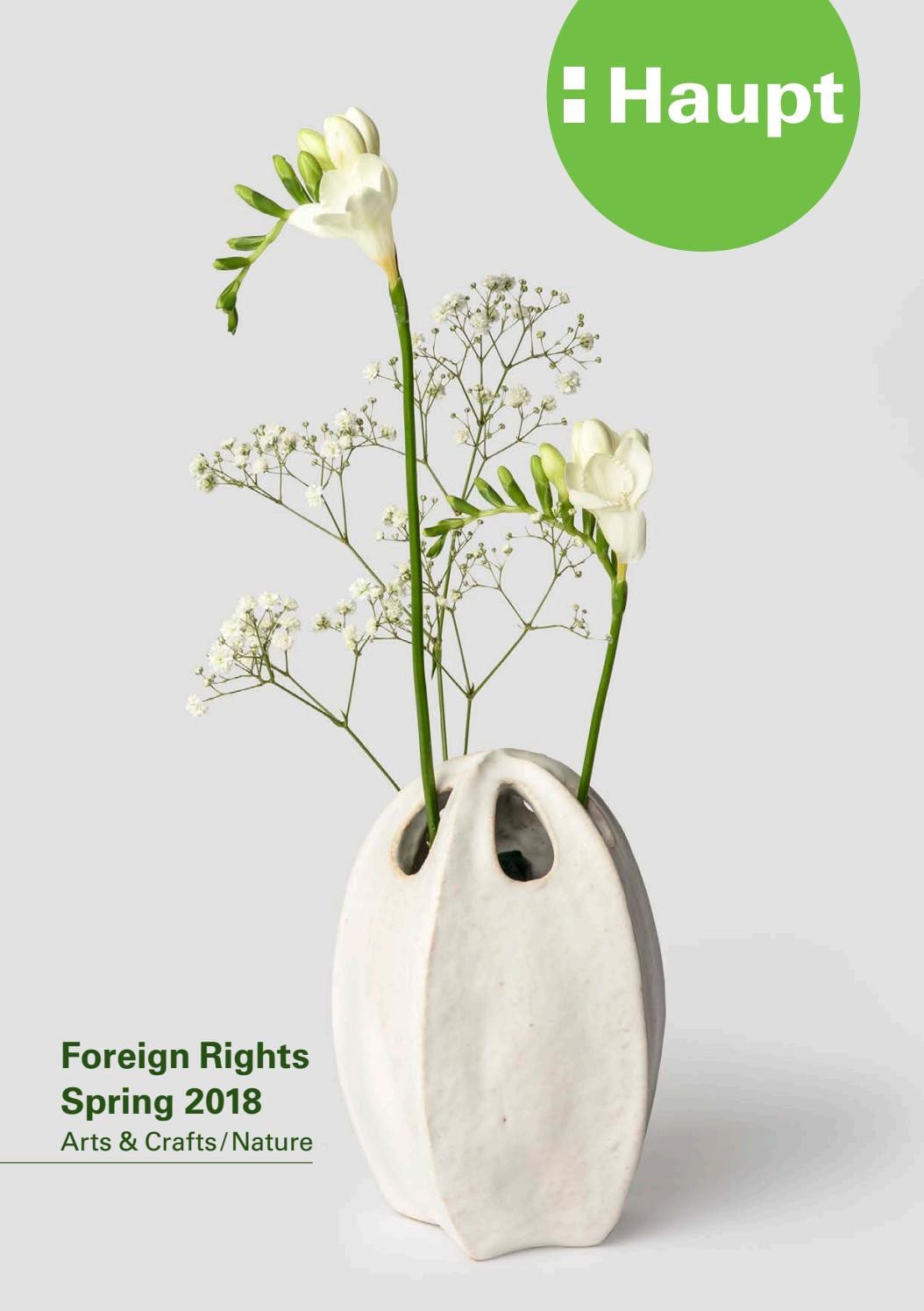 Haupt Foreign Rights Catalogue  Spring 2018Haupt Verlag