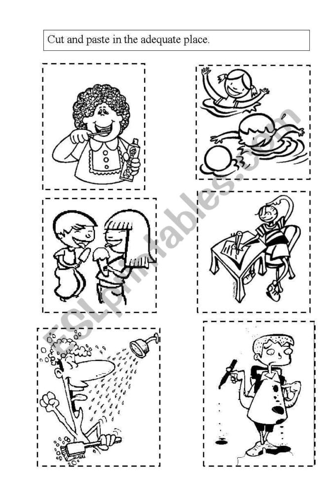 Healthy Habits  Esl Worksheetmariakris