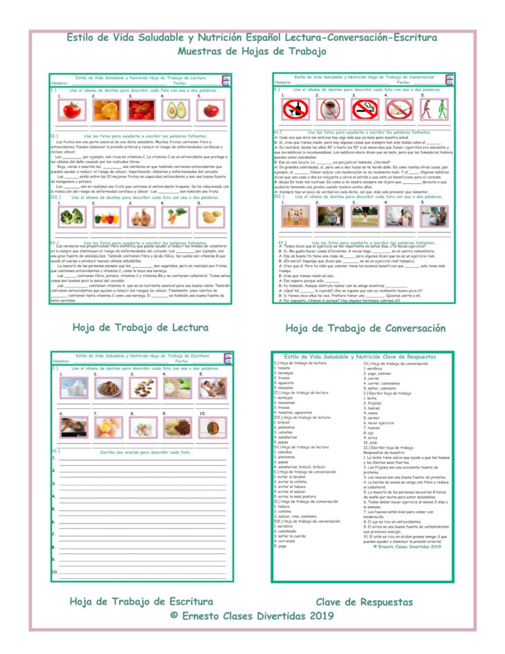 Nutrition Worksheets For High School Nutrition Worksheets For High School