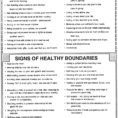 Healthy Vs Unhealthy Relationships Worksheets Balancing