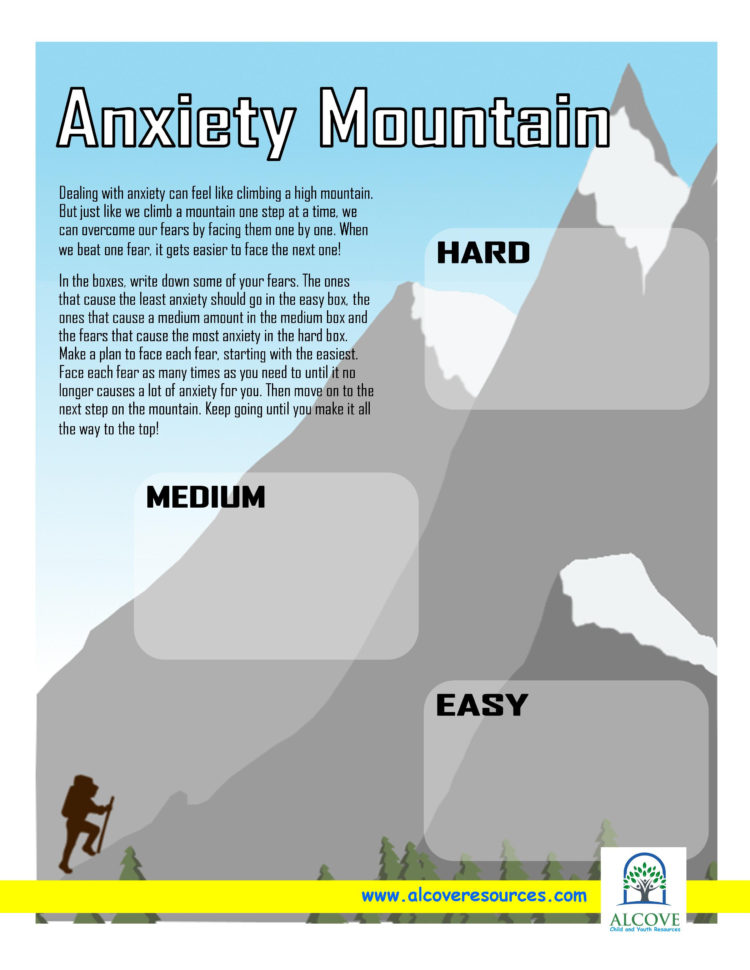Help Kids Overcome Anxiety With These Exposure Worksheets