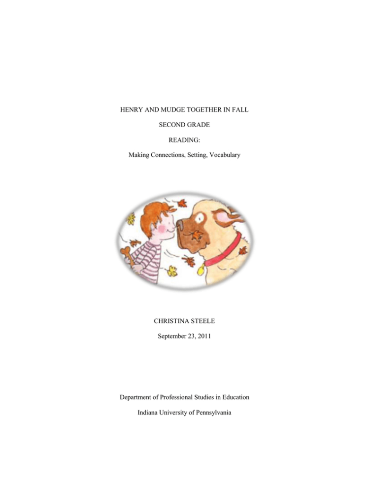 Henry And Mudge Fall Unit Plan 2Nd Grade