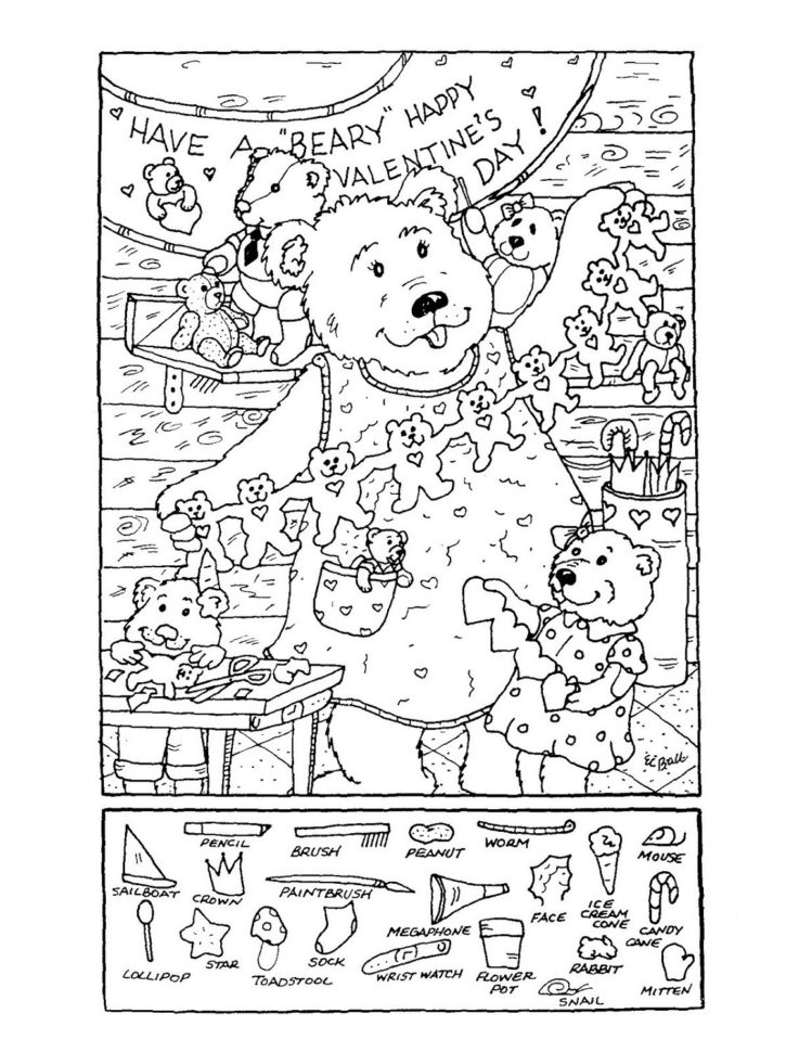 Hidden Pictures Worksheets  Activity Shelter