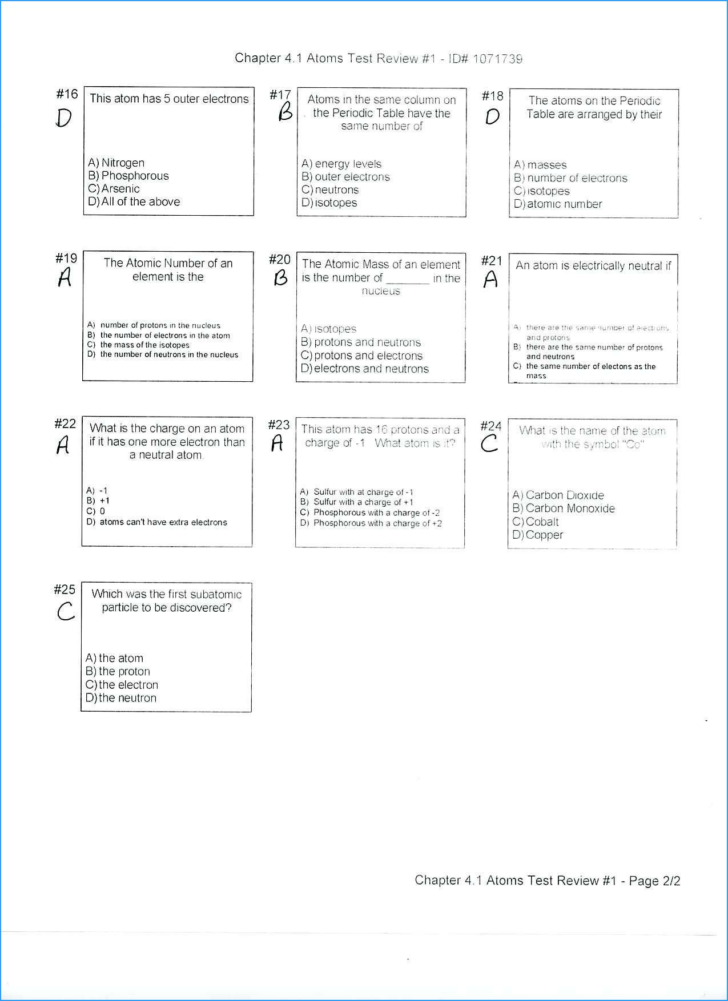 Ions And Isotopes Worksheet