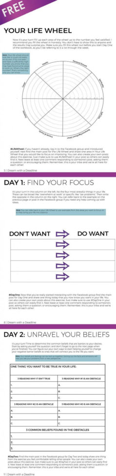 Holidays And Recovery Worksheet
