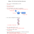 Honors Biology  The Race To Discover Dna