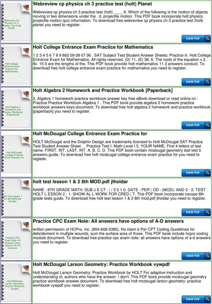 Houghton Mifflin Harcourt Publishing Company Math Worksheet Answers