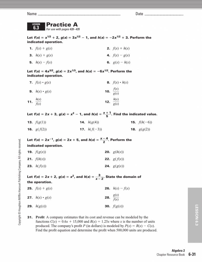 Houghton Mifflin Math Worksheets Grade 3 – Math Worksheets
