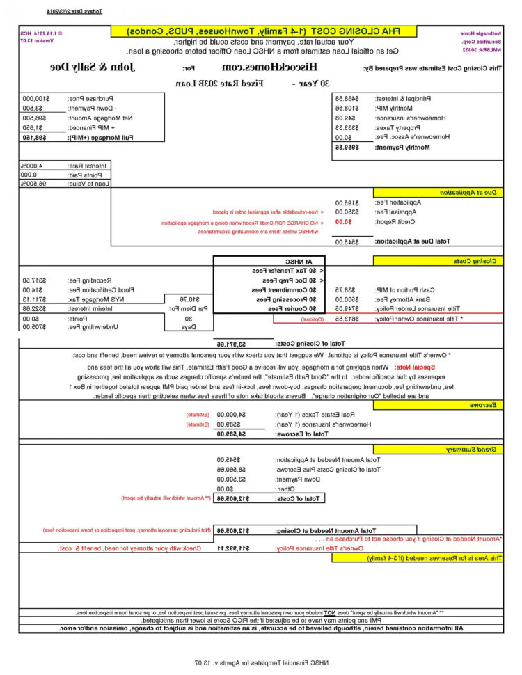 House Buying Calculator Spreadsheet Or Social Security
