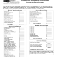 Household Budget Form  2 Free S In Pdf Word Excel