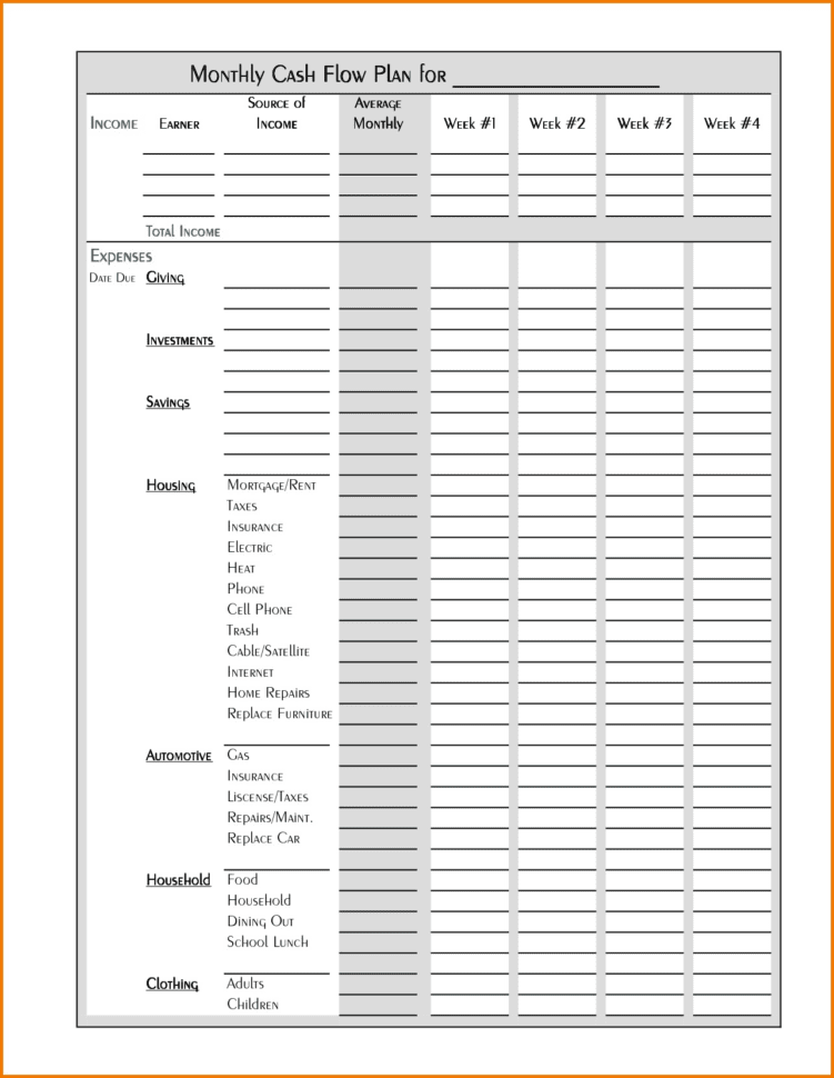 Household Budget Spreadsheets Free Home Budgetheet S
