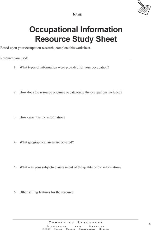 How Do I Know That The Career Information I Am Using Is Good