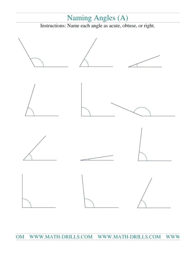 How Do You Find An Angle Math Angle Relationships Math