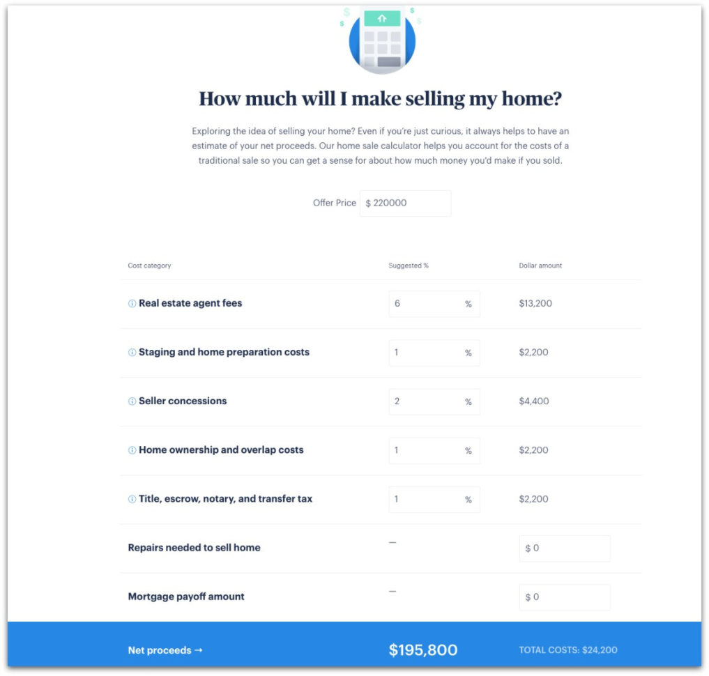 How Much Are Closing Costs For The Seller  Opendoor