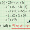 How To Calculate The Surface Area Of A Rectangular Prism With