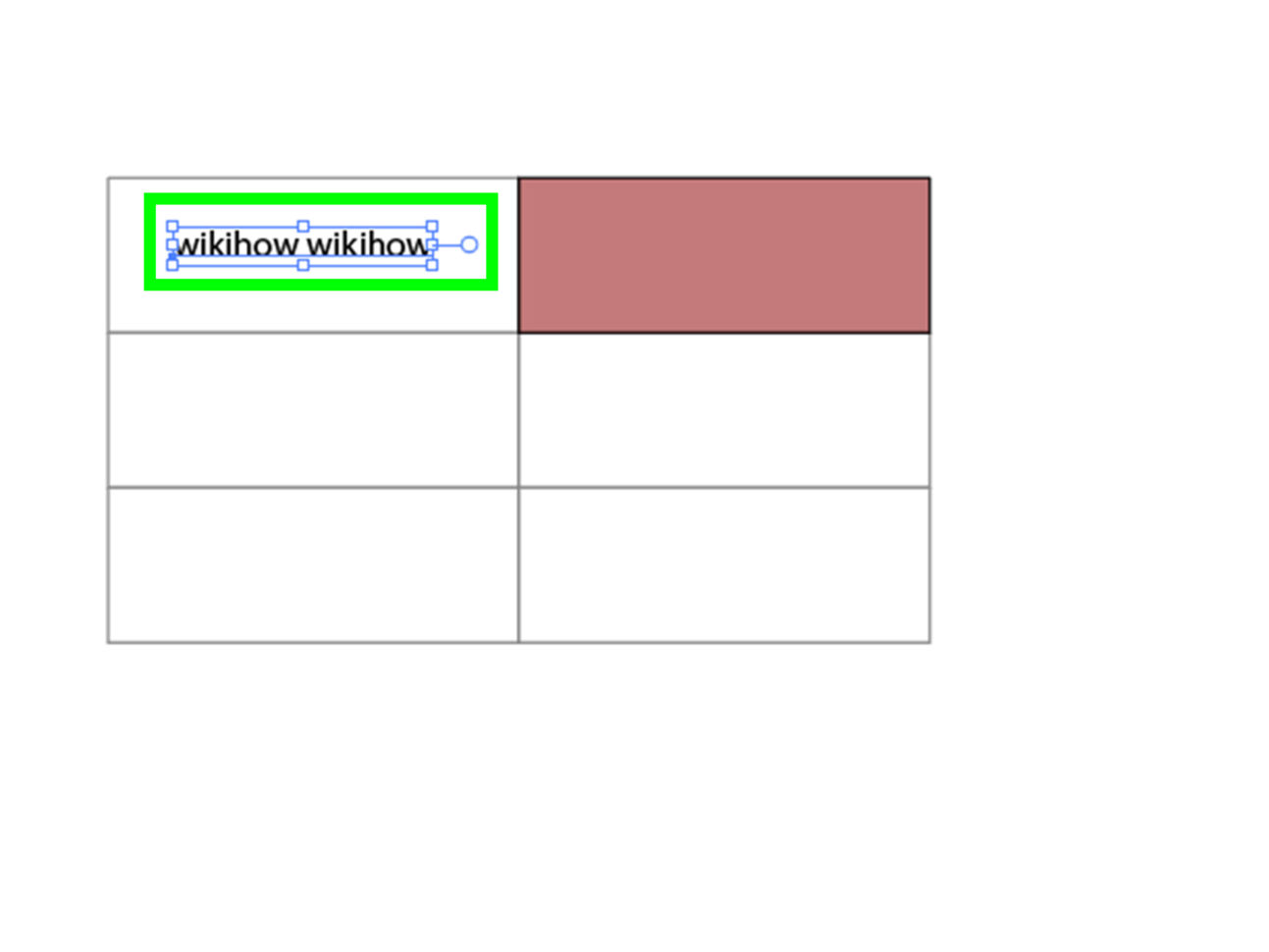 How To Create A Table In Adobe Illustrator  Wikihow