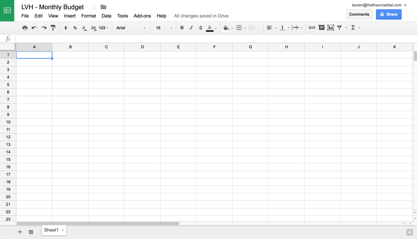 How To Make A Budget Spreadsheet In 10 Easy Steps