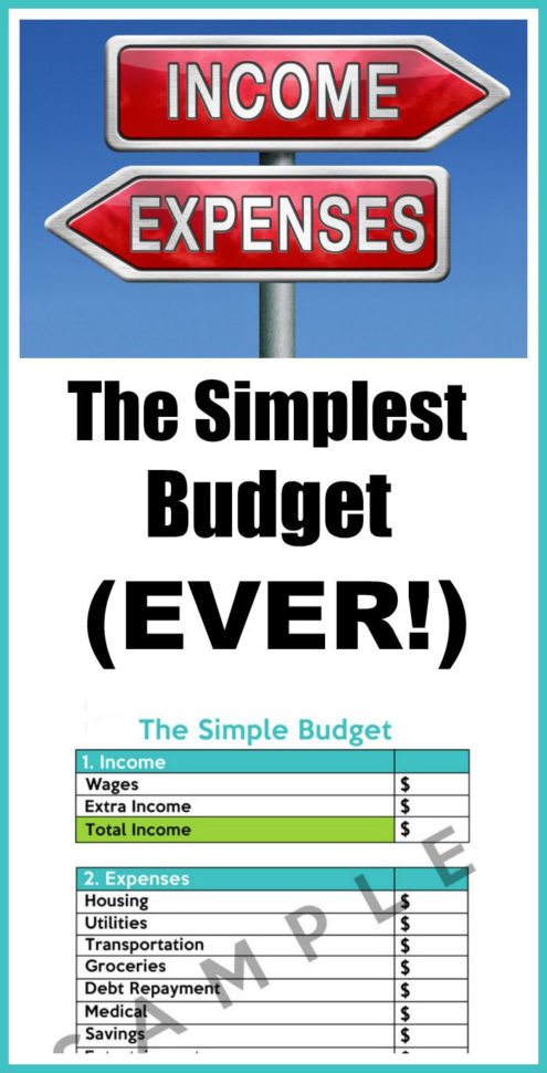 How To Make A Simple Budget