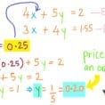 How To Solve A System Of Two Linear Equations 7 Steps