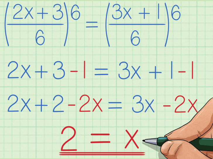 Solving Equations With Variables On Both Sides With Fractions Worksheet