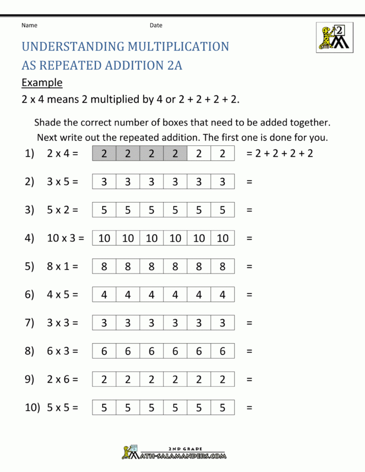 how to teach multiplication worksheets db excelcom