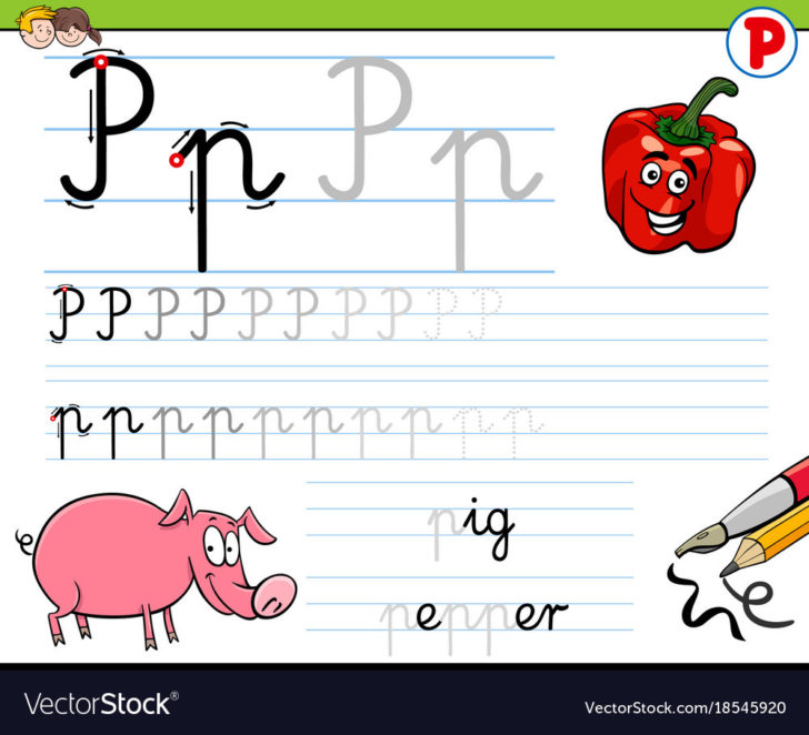 Letter P Worksheets For Preschool