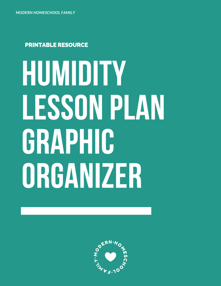 Humidity Lesson Plan Printable Worksheet  Modern Homeschool