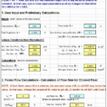 Hvac Load Calculation Spreadsheet Or Hvac Heat Load