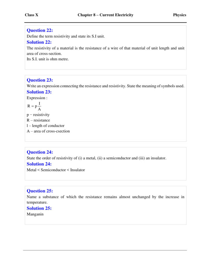 Key Terms Electricity Worksheet Answers Chapter 7