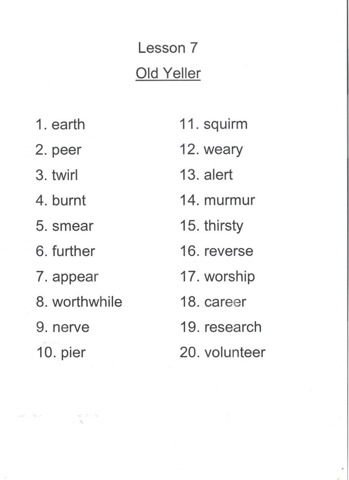 5Th Grade Spelling Words Worksheets — db-excel.com