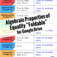Ideas Of Algebraic Properties Worksheet Pdfa Worksheets