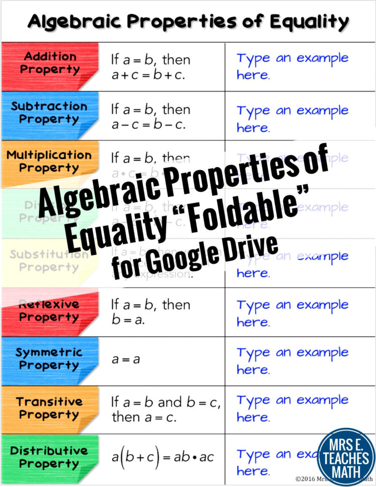 Ideas Of Algebraic Properties Worksheet Pdfa Worksheets