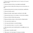 Idioms Worksheet 2  Answers