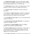 Idioms Worksheet 6  Answers