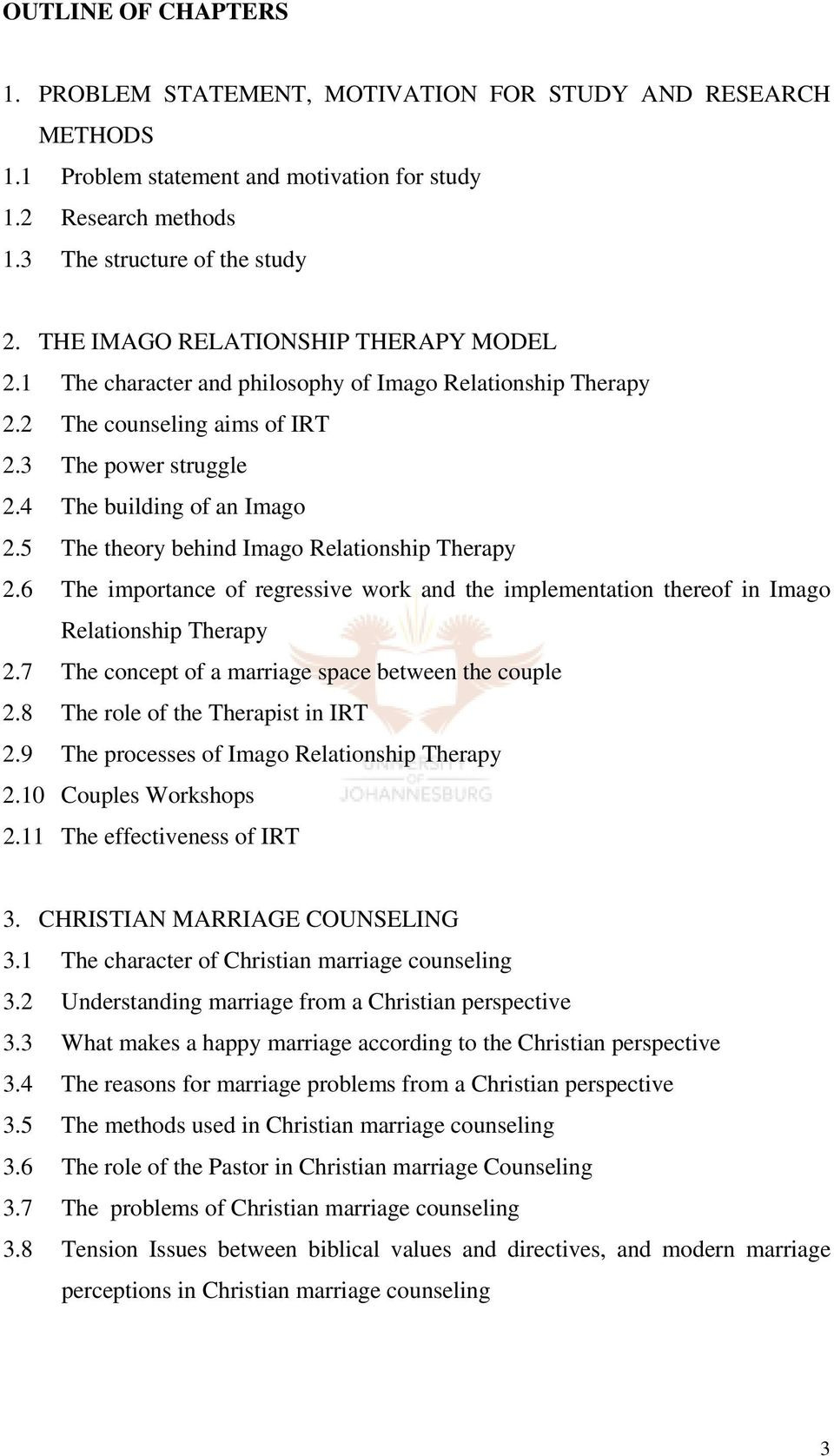 Imago Therapy Worksheets —