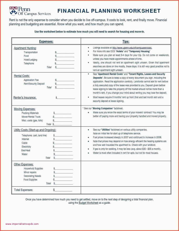 Improving Body Image Worksheets