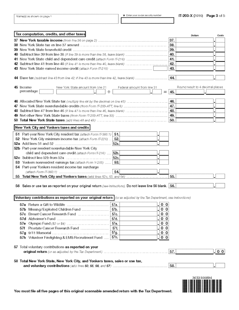 Income Tax Worksheet — db-excel.com