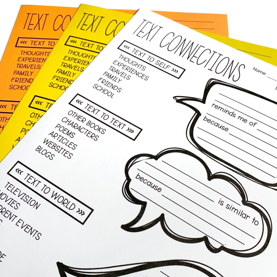 Increase Text Connections With Sentence Frames  Literacy In