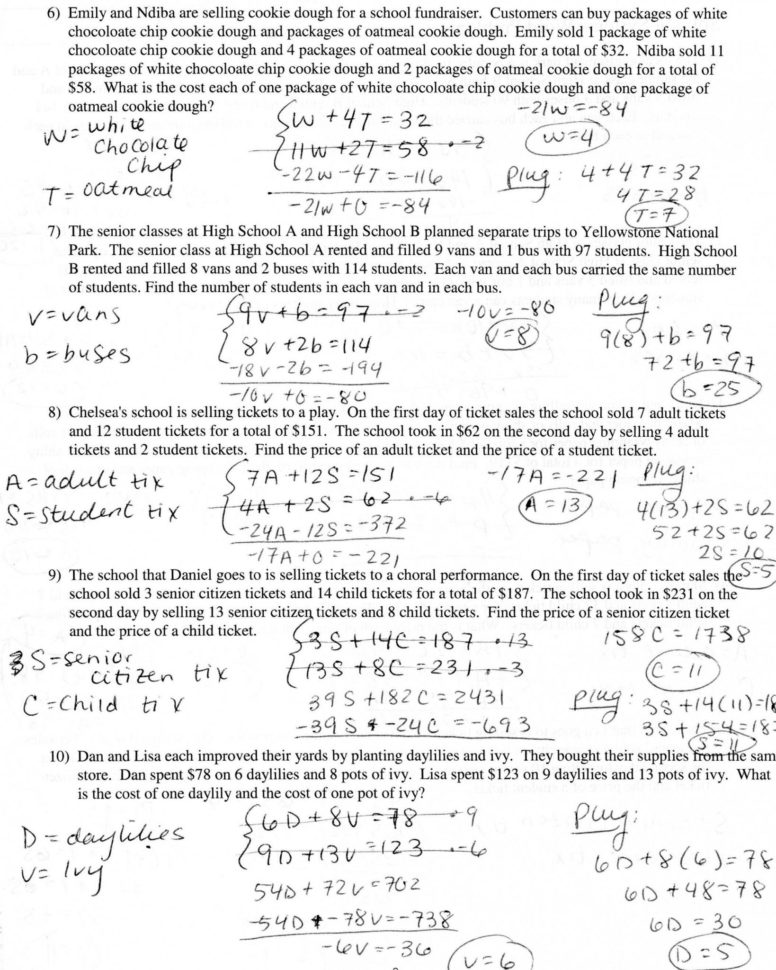 worksheets-for-inequalities