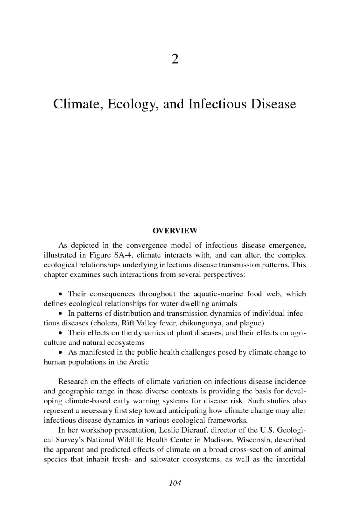 Infectious Disease Worksheet Answer Key