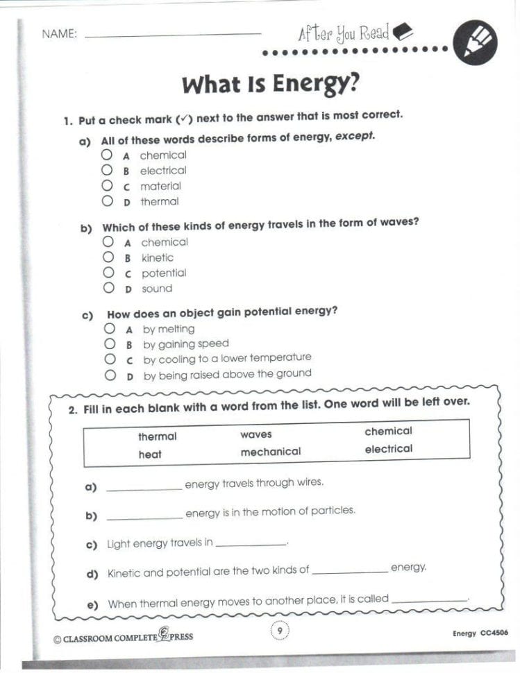 Infectious Disease Worksheet Answer Key