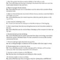 Inferences Worksheet 6  Answers