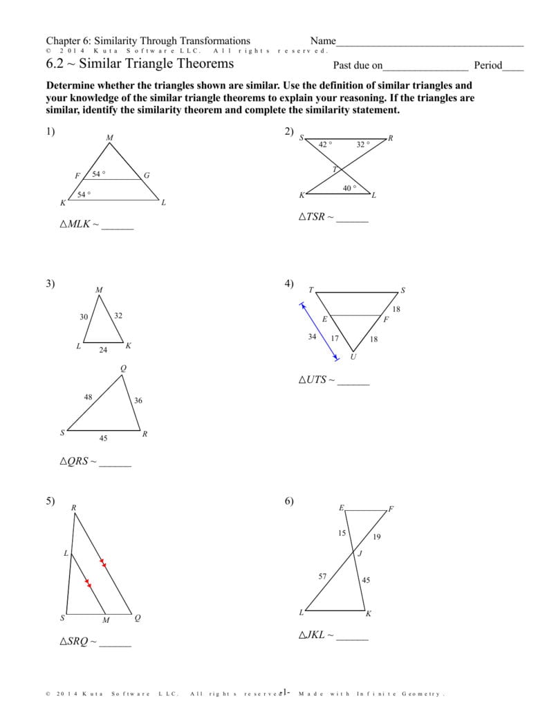 Infinite Geometry  62  Similar Triangle Theorems