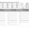 Ing Verbs Classification Rules  English Esl Worksheets