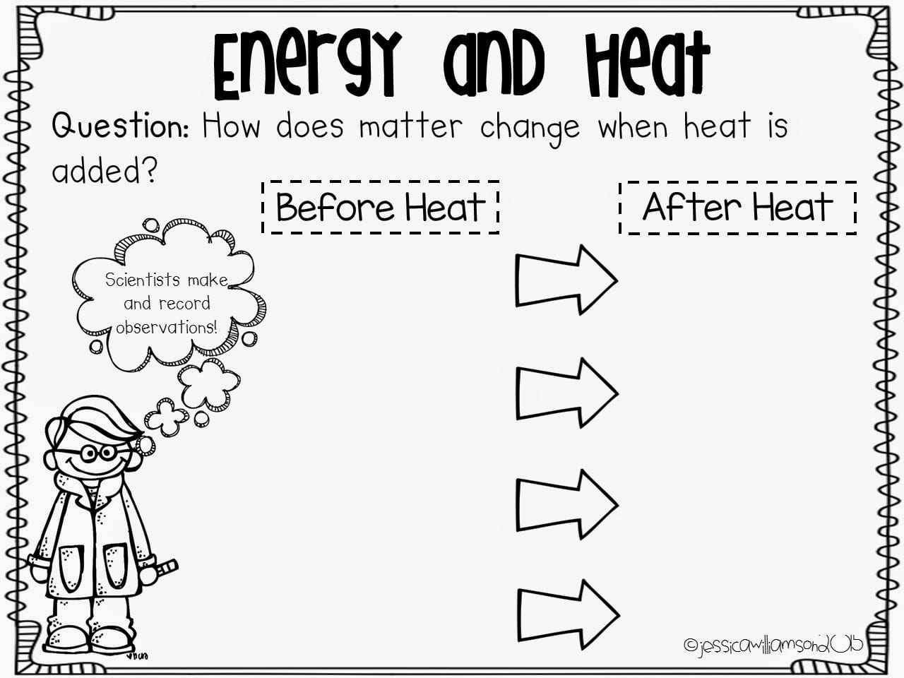 Interesting Light Energy Worksheets Ft Grade On Heat — db-excel.com