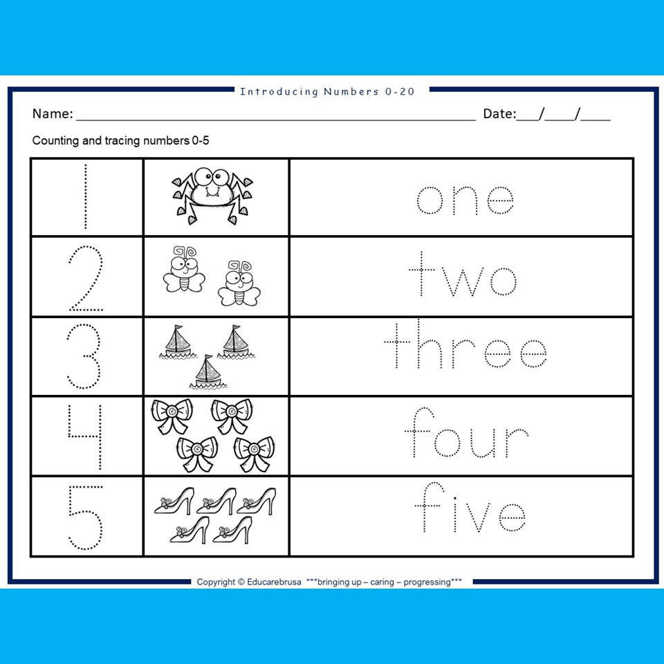 Preschool Math Worksheets Pdf — db-excel.com